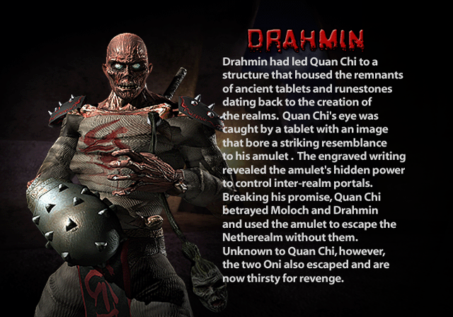Drahmin Mortal Kombat 11.
