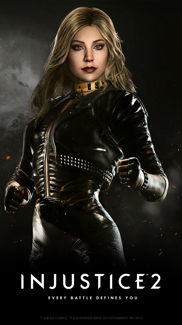 Injustice2-BLACK-CANARY-wallpaper-MOBILE-51