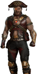 Kano's Cangaceiro AKA Pirate Skins In This Week's Race Against Time Rewards  In MK11 
